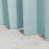 imageNICETOWN Sky Blue Curtains for Kids Room  Triple Weave Microfiber Home Thermal Insulated Solid Ring Top Blackout PanelsDrapes for BedroomSky Blue Set of 2 52 x 95 Inch