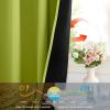 imageNICETOWN Full Shade Curtain Panels Pair of Energy Smart Rod Pocket Blackout Drapes for Guest Room Window Thermal Insulated Guest Room Lined Window DressingSilver Grey 52 x 72 inchFresh Green