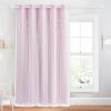 imageNICETOWN Girls Curtains for Bedroom Kids Room Decor White Mosquito Net amp Blackout Ombre Drapes Mix amp Match Star Cut Curtain Panels for Nursery Teal amp Purple Each is W52 x L84 Sold by 2 PCsPink