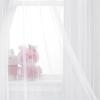 imageNICETOWN Girls Curtains for Bedroom Kids Room Decor White Mosquito Net amp Blackout Ombre Drapes Mix amp Match Star Cut Curtain Panels for Nursery Teal amp Purple Each is W52 x L84 Sold by 2 PCsMoon Star  Greyish White