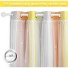 imageNICETOWN Girls Curtains for Bedroom Kids Room Decor White Mosquito Net amp Blackout Ombre Drapes Mix amp Match Star Cut Curtain Panels for Nursery Teal amp Purple Each is W52 x L84 Sold by 2 PCsYellow  Orange  Grey