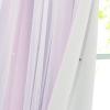 imageNICETOWN Girls Curtains for Bedroom Kids Room Decor White Mosquito Net amp Blackout Ombre Drapes Mix amp Match Star Cut Curtain Panels for Nursery Teal amp Purple Each is W52 x L84 Sold by 2 PCsPinke  Purple