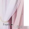 imageNICETOWN Girls Curtains for Bedroom Kids Room Decor White Mosquito Net amp Blackout Ombre Drapes Mix amp Match Star Cut Curtain Panels for Nursery Teal amp Purple Each is W52 x L84 Sold by 2 PCsMoon Star  Baby Pink