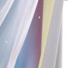 imageNICETOWN Girls Curtains for Bedroom Kids Room Decor White Mosquito Net amp Blackout Ombre Drapes Mix amp Match Star Cut Curtain Panels for Nursery Teal amp Purple Each is W52 x L84 Sold by 2 PCsPurple  Blue  Yellow
