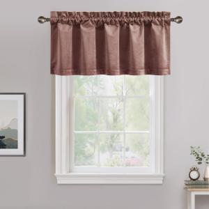 imageNICETOWN Dusty Pink Velvet Curtains and Drapes for Bedroom Home Decor Panels for Home TheatreFilm RoomStage Set of 2 Rod Pocket Design 84 inches LongPink Series  Dusty Rose Pink