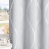 imageNICETOWN Blackout Curtain Panels 72 inches  Light Reducing Thermal Insulated Solid Grommet Blackout CurtainsPanelsDrapes for Living RoomNurseryKids Room Set of 2 52 inches by 72 Inch Black100 Blackout  Greyish White