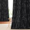 imageNICETOWN Blackout Curtain Panels 72 inches  Light Reducing Thermal Insulated Solid Grommet Blackout CurtainsPanelsDrapes for Living RoomNurseryKids Room Set of 2 52 inches by 72 Inch Black2  Black