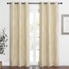 imageNICETOWN Blackout Curtain Panels 72 inches  Light Reducing Thermal Insulated Solid Grommet Blackout CurtainsPanelsDrapes for Living RoomNurseryKids Room Set of 2 52 inches by 72 Inch Black1  Biscotti Beige