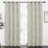 imageNICETOWN Blackout Curtain Panels 72 inches  Light Reducing Thermal Insulated Solid Grommet Blackout CurtainsPanelsDrapes for Living RoomNurseryKids Room Set of 2 52 inches by 72 Inch Black1natural