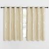 imageNICETOWN Blackout Curtain Panels 72 inches  Light Reducing Thermal Insulated Solid Grommet Blackout CurtainsPanelsDrapes for Living RoomNurseryKids Room Set of 2 52 inches by 72 Inch Black1  Biscotti Beige