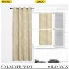 imageNICETOWN Blackout Curtain Panels 72 inches  Light Reducing Thermal Insulated Solid Grommet Blackout CurtainsPanelsDrapes for Living RoomNurseryKids Room Set of 2 52 inches by 72 Inch Black1  Biscotti Beige