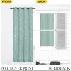imageNICETOWN Blackout Curtain Panels 72 inches  Light Reducing Thermal Insulated Solid Grommet Blackout CurtainsPanelsDrapes for Living RoomNurseryKids Room Set of 2 52 inches by 72 Inch Black1  Aqua Blue