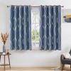 imageNICETOWN Blackout Curtain Panels 72 inches  Light Reducing Thermal Insulated Solid Grommet Blackout CurtainsPanelsDrapes for Living RoomNurseryKids Room Set of 2 52 inches by 72 Inch Black1  Stone Blue