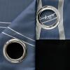 imageNICETOWN Blackout Curtain Panels 72 inches  Light Reducing Thermal Insulated Solid Grommet Blackout CurtainsPanelsDrapes for Living RoomNurseryKids Room Set of 2 52 inches by 72 Inch Black100 Blackout  Stone Blue