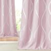 imageNICETOWN Blackout Curtain Panels 72 inches  Light Reducing Thermal Insulated Solid Grommet Blackout CurtainsPanelsDrapes for Living RoomNurseryKids Room Set of 2 52 inches by 72 Inch Black1  Lavender Pink