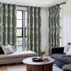 imageNICETOWN Blackout Curtain Panels 72 inches  Light Reducing Thermal Insulated Solid Grommet Blackout CurtainsPanelsDrapes for Living RoomNurseryKids Room Set of 2 52 inches by 72 Inch Black100 Blackout  Greyish Green