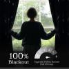 imageNICETOWN Blackout Curtain Panels 72 inches  Light Reducing Thermal Insulated Solid Grommet Blackout CurtainsPanelsDrapes for Living RoomNurseryKids Room Set of 2 52 inches by 72 Inch Black100 Blackout  Stone Blue
