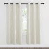 imageNICETOWN Blackout Curtain Panels 72 inches  Light Reducing Thermal Insulated Solid Grommet Blackout CurtainsPanelsDrapes for Living RoomNurseryKids Room Set of 2 52 inches by 72 Inch Black1  Beige