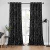 imageNICETOWN Blackout Curtain Panels 72 inches  Light Reducing Thermal Insulated Solid Grommet Blackout CurtainsPanelsDrapes for Living RoomNurseryKids Room Set of 2 52 inches by 72 Inch Black2  Black