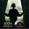 imageNICETOWN Blackout Curtain Panels 72 inches  Light Reducing Thermal Insulated Solid Grommet Blackout CurtainsPanelsDrapes for Living RoomNurseryKids Room Set of 2 52 inches by 72 Inch Black100 Blackout  Aqua Blue