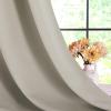 imageNICETOWN Blackout Curtains for Bedroom Natural 42 W by 80 L Set of 2 Thermal Insulated Curtains amp Drapes with Grommet Top for Living Room Privacy Window Treatment Draperies