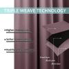imageNICETOWN Dry Rose Blackout Curtains 84 inches Long Full Light Blocking Drapes with Black Liner for Nursery Noise Reducing Thermal Insulated Draperies for Doorway 2 Pieces 37 Wide Each Panel