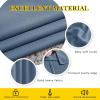 imageNICETOWN Stone Blue Curtain Panels  Home Decoration Thermal Insulated Solid Grommet Blackout CurtainsDrapes for HallSliding Door 80 Wide by 108 Long Stone Blue Set of 2