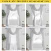 imageNICETOWN Swag Valance for Living Room Farmhouse Waterfall Valance Kitchen Sheer Curtains Country Beaded Curtains for Nursery Baby Bedroom 1 Panel White W59Light GreyWhite