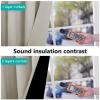 imageNICETOWN Total Shade Patio Door Curtain HeavyDuty Full Light Shading Sliding Door Drape Room Divider Curtain Vertical Blinds for Window1 Panel 70 inches Wide x 63 inches Long GrayNatural