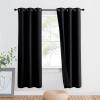 imageNICETOWN Total Shade Patio Door Curtain HeavyDuty Full Light Shading Sliding Door Drape Room Divider Curtain Vertical Blinds for Window1 Panel 70 inches Wide x 63 inches Long GrayBlack