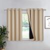 imageNICETOWN Total Shade Patio Door Curtain HeavyDuty Full Light Shading Sliding Door Drape Room Divider Curtain Vertical Blinds for Window1 Panel 70 inches Wide x 63 inches Long GrayBiscotti Beige