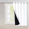 imageNICETOWN Total Shade Patio Door Curtain HeavyDuty Full Light Shading Sliding Door Drape Room Divider Curtain Vertical Blinds for Window1 Panel 70 inches Wide x 63 inches Long GrayPure White