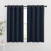 imageNICETOWN Blackout Curtains and Drapes for Kitchen  Thermal Insulated Solid Grommet Top Blackout PanelsDraperies for Kids Room Navy 1 Pair 46 x 54 Inch