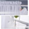 imageNICETOWN Voile Sheer Sliding Door Curtain for Patio Rod Pocket Airy amp Lightweight Curtain Drape for Living RoomBedroom W100 x L120 White 1 PanelWhite
