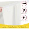imageNICETOWN French Door Curtains for Window Room Darkening Privacy Thermal Insulated Curtains for Kitchen Farmhouse Linen Door Shade for Office Tie Up Shades 26 X 72 Inches Beige 1 PanelNatural
