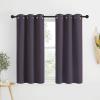 imageNICETOWN Room Darkening Curtain Panels  Window Treatment Thermal Insulated Grommet Light Blocking Curtains Drapes for BedroomHome Office 2 Panels 34 by 50 Greyish Purple