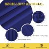 imageNICETOWN Bedroom Blackout Curtains Panels  Window Treatment Thermal Insulated Solid Grommet Blackout for Living Room Set of 2 66 by 54 Inch Navy Blue