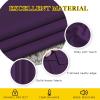 imageNICETOWN Blackout Curtains Drapery Panels  Window Treatment Royal Purple Blackout CurtainsPanels for BedroomLiving Room Window 84 inches Long 2 Panel Set