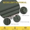imageNICETOWN Privacy Blackout Doorway 80 inch Curtains Grommet Light Blocking Window Treatments Thermal Drapes for BedroomLiving Room W46 x L80 2 Panels Dark Mallard
