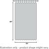 imageNICETOWN Sheer Window Curtain Panels  Ivory Eyelet Top Solid Voile for KitchenHotel 2 Pieces 54 Wide x 84inch LengthPurple