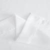 imageNICETOWN Sheer Window Curtain Panels  Ivory Eyelet Top Solid Voile for KitchenHotel 2 Pieces 54 Wide x 84inch LengthWhite