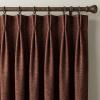 imageNICETOWN 395GSM Linen Pinch Pleated Vintage Olive Green Curtains 90 inch Long with Hooks  Room Darkening Wrinkle Resistant Drapes for Dining Room amp Bedroom Modern Home Decor 40 Wide 2 PanelsEarthy Terracotta