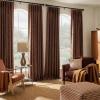 imageNICETOWN 395GSM Linen Pinch Pleated Vintage Olive Green Curtains 90 inch Long with Hooks  Room Darkening Wrinkle Resistant Drapes for Dining Room amp Bedroom Modern Home Decor 40 Wide 2 PanelsEarthy Terracotta