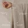 imageNICETOWN 395GSM Linen Pinch Pleated Vintage Olive Green Curtains 90 inch Long with Hooks  Room Darkening Wrinkle Resistant Drapes for Dining Room amp Bedroom Modern Home Decor 40 Wide 2 PanelsOatmeal