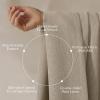 imageNICETOWN 395GSM Linen Pinch Pleated Vintage Olive Green Curtains 90 inch Long with Hooks  Room Darkening Wrinkle Resistant Drapes for Dining Room amp Bedroom Modern Home Decor 40 Wide 2 PanelsOatmeal