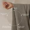 imageNICETOWN 395GSM Linen Pinch Pleated Vintage Olive Green Curtains 90 inch Long with Hooks  Room Darkening Wrinkle Resistant Drapes for Dining Room amp Bedroom Modern Home Decor 40 Wide 2 PanelsFrench Taupe