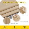 imageNICETOWN Biscotti Beige Cafe Curtains 36 inches Long Grommet Thermal Drapes Room Darkening Short Window Treatments for Bathroom 2 Panels W52 x L36