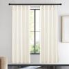 imageNICETOWN Black Velvet Curtains 2 Panels with Gold Foil Leaf Print  Modern Glam Black and Gold Drapes for Living Room Luxury Room Darkening Window Treatments for Bedroom amp Gothic Decor 50W x 84LWhite Series  Ivory White
