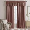 imageNICETOWN Black Velvet Curtains 2 Panels with Gold Foil Leaf Print  Modern Glam Black and Gold Drapes for Living Room Luxury Room Darkening Window Treatments for Bedroom amp Gothic Decor 50W x 84LPink Series  Dusty Rose Pink