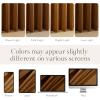imageNICETOWN Black Velvet Curtains 2 Panels with Gold Foil Leaf Print  Modern Glam Black and Gold Drapes for Living Room Luxury Room Darkening Window Treatments for Bedroom amp Gothic Decor 50W x 84LYellow Series  Bronze